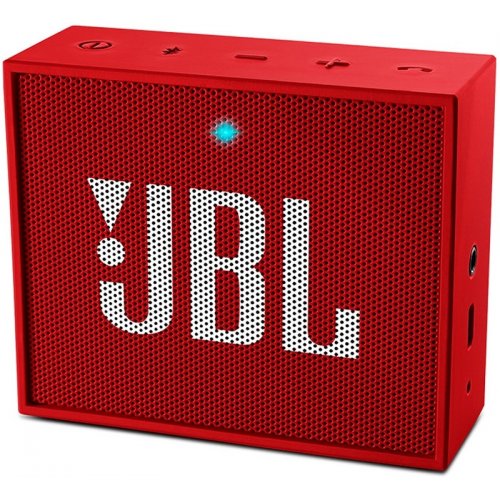 Купить Портативная акустика JBL GO (JBLGORED) Red - цена в Харькове, Киеве, Днепре, Одессе
в интернет-магазине Telemart фото