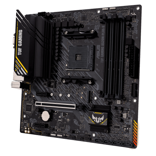 Photo Motherboard Asus TUF GAMING A520M-PLUS II (sAM4, A520)
