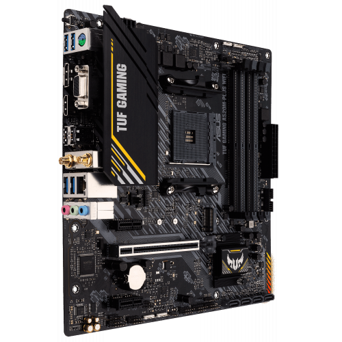 Photo Motherboard Asus TUF GAMING A520M-PLUS WIFI (sAM4, A520)