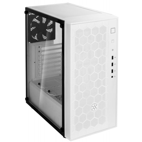 Продати Корпус Silverstone FARA R1W-G Tempered Glass без БЖ White за Trade-In у інтернет-магазині Телемарт - Київ, Дніпро, Україна фото