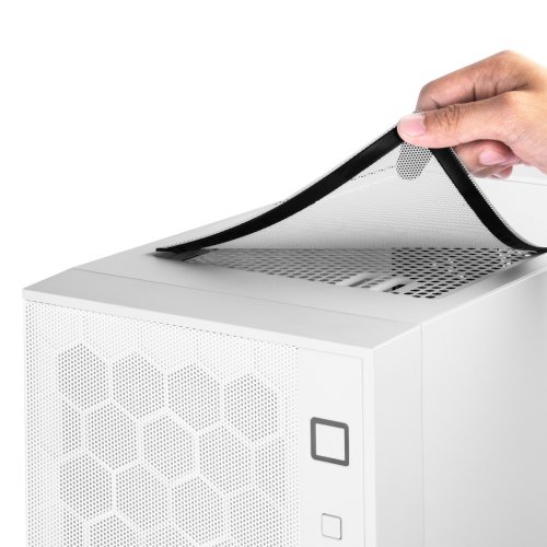 Продати Корпус Silverstone FARA R1W без БЖ White за Trade-In у інтернет-магазині Телемарт - Київ, Дніпро, Україна фото