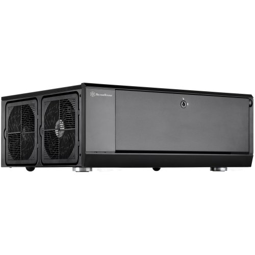 Продать Корпус Silverstone GD10B без БП Black по Trade-In интернет-магазине Телемарт - Киев, Днепр, Украина фото