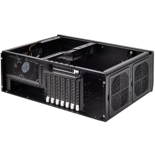 Продать Корпус Silverstone GD10B без БП Black по Trade-In интернет-магазине Телемарт - Киев, Днепр, Украина фото