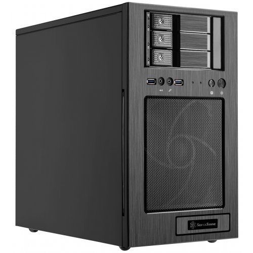 Продать Корпус Silverstone CS330B без БП Black по Trade-In интернет-магазине Телемарт - Киев, Днепр, Украина фото