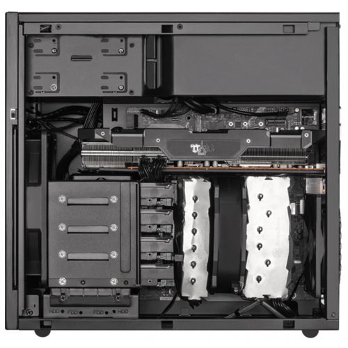 Продать Корпус Silverstone CS330B без БП Black по Trade-In интернет-магазине Телемарт - Киев, Днепр, Украина фото