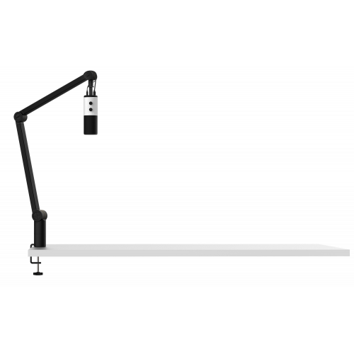 Купити Мікрофонна стійка NZXT Microphone Boom Arm (AP-BOOMA-B1) Black - ціна в Києві, Львові, Вінниці, Хмельницькому, Франківську, Україні | інтернет-магазин TELEMART.UA фото