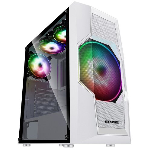 Купить Корпус 2E Gaming TURBO ARGB Tempered Glass (2E-G2057W) без БП White с проверкой совместимости: обзор, характеристики, цена в Киеве, Днепре, Одессе, Харькове, Украине | интернет-магазин TELEMART.UA фото