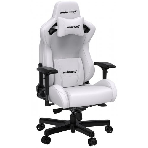 Игровое кресло Anda Seat Kaiser 2 XL (AD12XL-07-W-PV-W01) White купить в Украине: Киев, Днепр, Харьков, Одесса  | Низкая цена, отзывы, характеристики от TELEMART фото