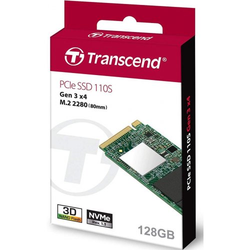 Продати Уценка SSD-диск Transcend MTE110 128GB M.2 (2280 PCI-E) (TS128GMTE110S) (следы установки) за Trade-In у інтернет-магазині Телемарт - Київ, Дніпро, Україна фото