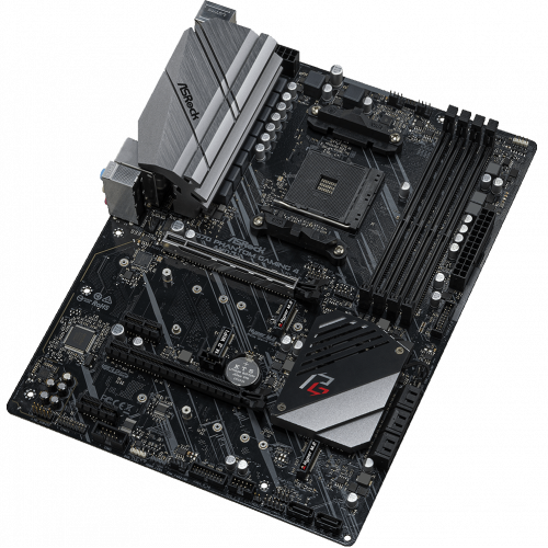 Продати Уценка Материнська плата AsRock X570 Phantom Gaming 4 (sAM4, AMD X570) (Следы монтажа) за Trade-In у інтернет-магазині Телемарт - Київ, Дніпро, Україна фото