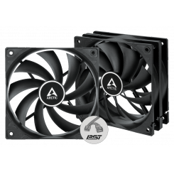 Набор кулеров для корпуса Arctic F12 PWM PST (3-Fan pack) (ACFAN00259A) Black