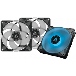 Набор кулеров для корпуса Arctic P14 PWM PST RGB 0dB (3-Fan pack) (ACFAN00255A) Black