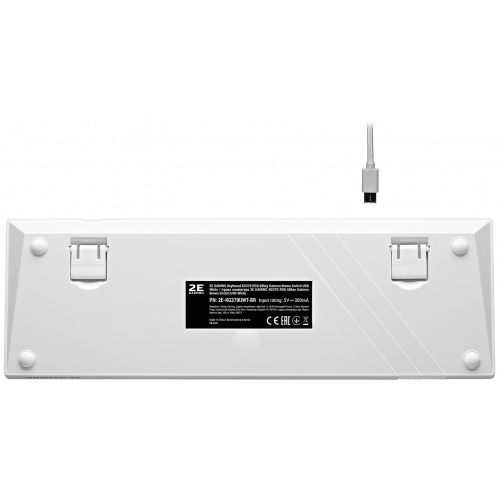 Купить Клавиатура 2E Gaming KG370 RGB Gateron Brown Switch (2E-KG370UWT-BR) White - цена в Харькове, Киеве, Днепре, Одессе
в интернет-магазине Telemart фото