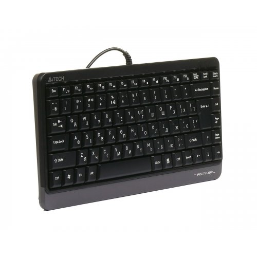 Клавиатура A4Tech Fstyler FKS11 Grey купить в Украине: Киев, Днепр, Харьков, Одесса  | Низкая цена, отзывы, характеристики от TELEMART фото