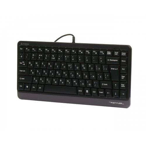 Клавиатура A4Tech Fstyler FKS11 Grey купить в Украине: Киев, Днепр, Харьков, Одесса  | Низкая цена, отзывы, характеристики от TELEMART фото
