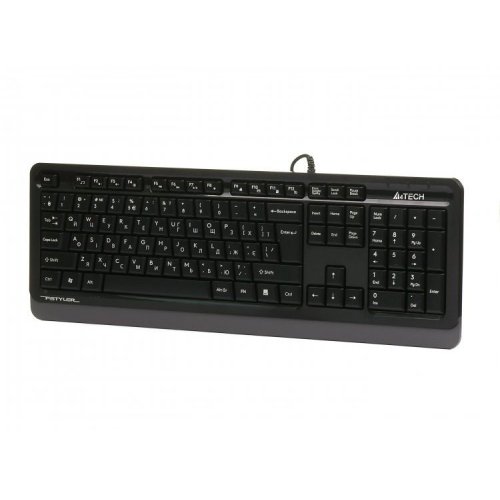 Клавиатура A4Tech Fstyler FKS10 Grey купить в Украине: Киев, Днепр, Харьков, Одесса  | Низкая цена, отзывы, характеристики от TELEMART фото