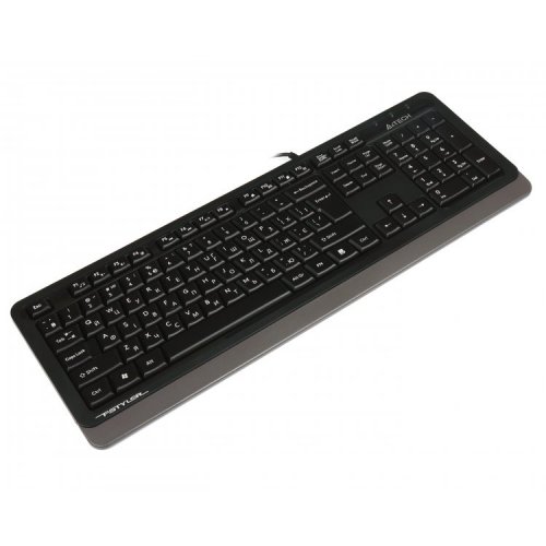 Клавиатура A4Tech Fstyler FKS10 Grey купить в Украине: Киев, Днепр, Харьков, Одесса  | Низкая цена, отзывы, характеристики от TELEMART фото