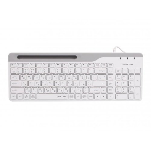 Фото Клавіатура A4Tech Fstyler FK25 White