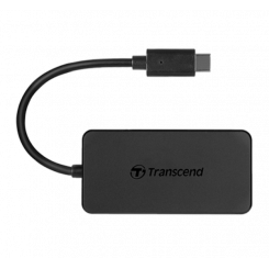 USB-хаб Transcend USB Type-C HUB 4 ports (TS-HUB2C) Black