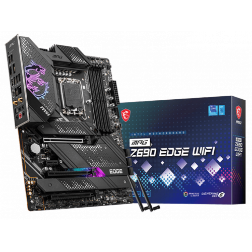 Продать Материнская плата MSI MPG Z690 EDGE (WIFI) (s1700, Z690) по Trade-In интернет-магазине Телемарт - Киев, Днепр, Украина фото