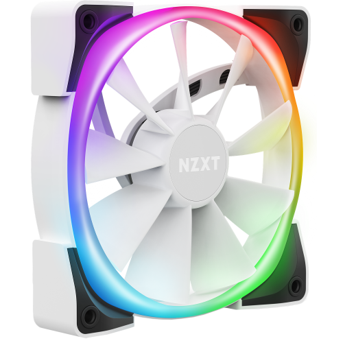 Продати Кулер для корпуса NZXT Aer RGB 2 120mm (HF-28120-BW) White за Trade-In у інтернет-магазині Телемарт - Київ, Дніпро, Україна фото
