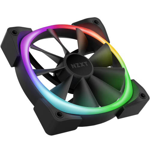 Продати Кулер для корпуса NZXT Aer RGB 2 120mm Triple Starter Pack (HF-2812C-TB) Black за Trade-In у інтернет-магазині Телемарт - Київ, Дніпро, Україна фото
