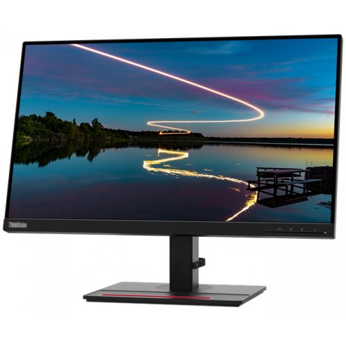 Купить Монитор Lenovo 23.8" ThinkVision T24m-20 (62CDGAT6UA) Black - цена в Харькове, Киеве, Днепре, Одессе
в интернет-магазине Telemart фото