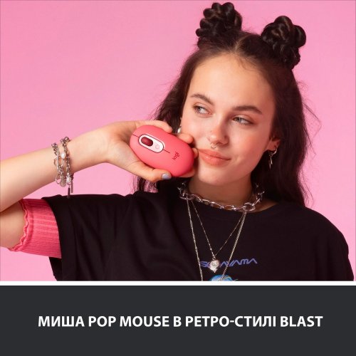 Купить Мышка Logitech POP (910-006548) Heartbreaker Rose - цена в Харькове, Киеве, Днепре, Одессе
в интернет-магазине Telemart фото