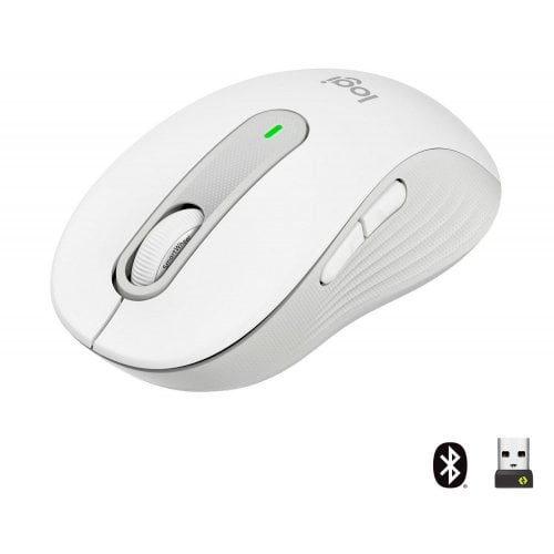 Купити Миша Logitech Signature M650 (910-006255) Off-White - ціна в Києві, Львові, Вінниці, Хмельницькому, Франківську, Україні | інтернет-магазин TELEMART.UA фото