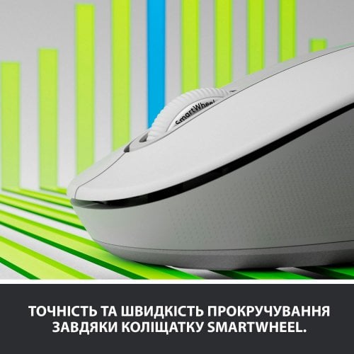 Купити Миша Logitech Signature M650 (910-006255) Off-White - ціна в Києві, Львові, Вінниці, Хмельницькому, Франківську, Україні | інтернет-магазин TELEMART.UA фото