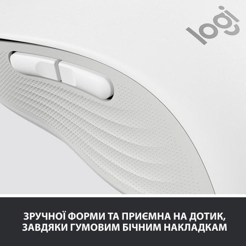 Купити Миша Logitech Signature M650 (910-006255) Off-White - ціна в Києві, Львові, Вінниці, Хмельницькому, Франківську, Україні | інтернет-магазин TELEMART.UA фото