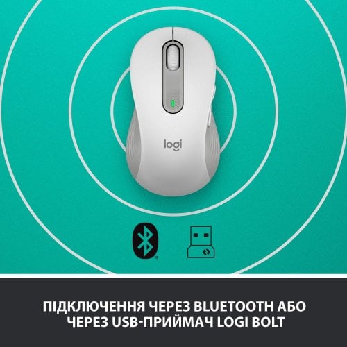 Купить Мышка Logitech Signature M650 L LEFT (910-006240) Off-White - цена в Харькове, Киеве, Днепре, Одессе
в интернет-магазине Telemart фото