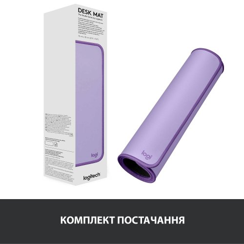 Фото Килимок для миші Logitech Desk Mat Studio Series (956-000054) Lavender