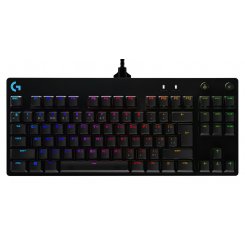 Клавиатура Logitech G PRO RGB GX Blue (920-009392) Black