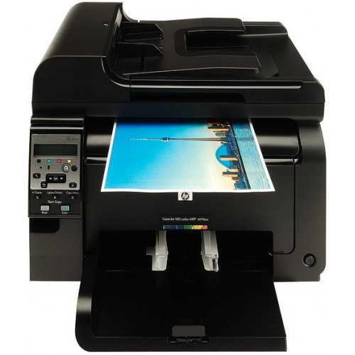 Купити БФП HP Laserjet Pro 100 M175nw (CE866A) - ціна в Києві, Львові, Вінниці, Хмельницькому, Франківську, Україні | інтернет-магазин TELEMART.UA фото