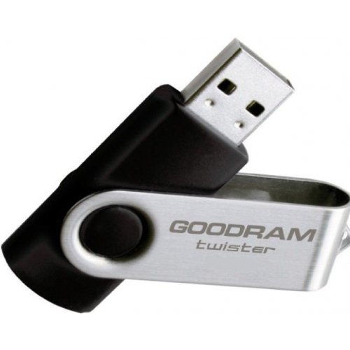 Купить Накопитель GoodRAM Twister 8GB Black (PD8GH2GRTSKR9) - цена в Харькове, Киеве, Днепре, Одессе
в интернет-магазине Telemart фото
