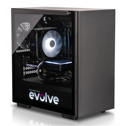 Продать Игровой ПК EVOLVE OptiPart Bronze 4B (EVOP-B4BR360A650XT-16S500GBK) Black по Trade-In интернет-магазине Телемарт - Киев, Днепр, Украина фото