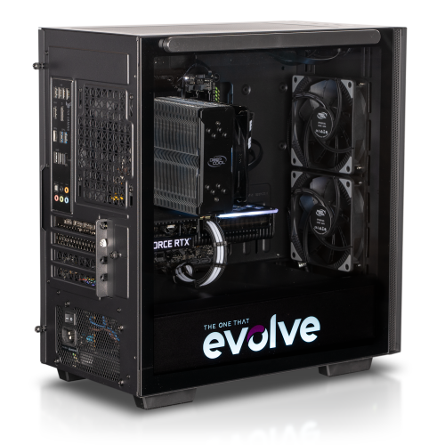 Продать Игровой ПК EVOLVE OptiPart Bronze 4B (EVOP-B4BR360A650XT-16S500GBK) Black по Trade-In интернет-магазине Телемарт - Киев, Днепр, Украина фото