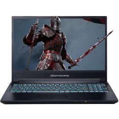 Ноутбук Dream Machines G1650-15 (G1650-15UA75) Black / 15.6″ (1920x1080, WVA) / Intel Core i7-11800H (2.3–4.6 ГГц), 8 ядер / NVIDIA GeForce GTX 1650 / 16 ГБ (DDR4) / 500 ГБ (SSD) / Без ОС