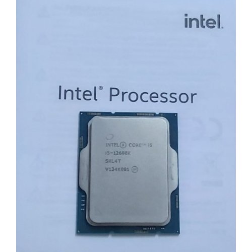 Photo CPU Уценка процессор Intel Core i5-12600K 3.7(4.9)GHz 20MB s1700 Box (BX8071512600K) (Следы монтажа, 409439)