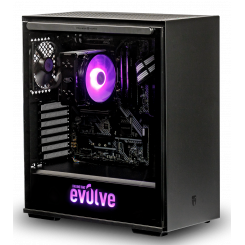 Компьютер EVOLVE StarterPart Silver 2B (EVSP-S2Bi11400-16S500GBK) Black / Intel Core i5-11400 (2.6–4.4 ГГц), 6 ядер / Intel UHD 730 / 16 ГБ (DDR4) / 500 ГБ (SSD)