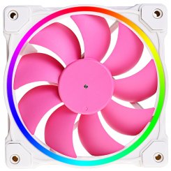 Кулер для корпуса ID-Cooling ZF 12025 ARGB Pink (ZF-12025-PINK)