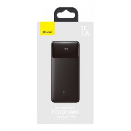 Powerbank Baseus Bipow Digital Display 10000 mAh (PPDML-I) Black купити в Україні | Telemart фото