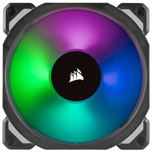 Продати Набір кулерів для корпусу Corsair ML120 PRO RGB LED 120MM PWM Premium Magnetic Levitation Fan (CO-9050075-WW) Black за Trade-In у інтернет-магазині Телемарт - Київ, Дніпро, Україна фото