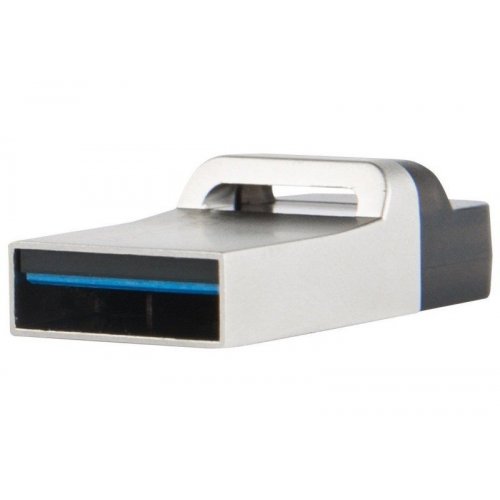 Купить Накопитель Transcend JetFlash 880 USB 3.0/MicroUSB 32GB Metallic (TS32GJF880S) - цена в Харькове, Киеве, Днепре, Одессе
в интернет-магазине Telemart фото
