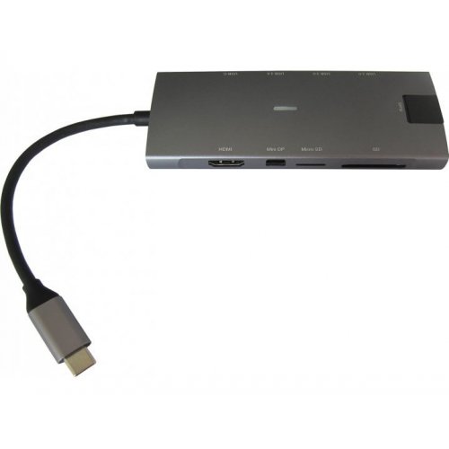 Купить USB-хаб Dynamode USB Type-C to HDMI, Mini DisplayPort/3хUSB3.0/RJ45/USB Type-C/SDXC/MicroSD (DOCK-9-IN-1-TYPEC-HDMI-MINI-DP-USB3.0-RJ45) - цена в Харькове, Киеве, Днепре, Одессе
в интернет-магазине Telemart фото