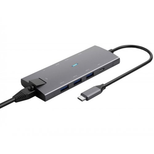 Купить USB-хаб Dynamode USB Type-C to HDMI, Mini DisplayPort/3хUSB3.0/RJ45/USB Type-C/SDXC/MicroSD (DOCK-9-IN-1-TYPEC-HDMI-MINI-DP-USB3.0-RJ45) - цена в Харькове, Киеве, Днепре, Одессе
в интернет-магазине Telemart фото