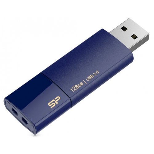 Купить Накопитель Silicon Power Blaze B05 USB 3.0 128GB Deep Blue (SP128GBUF3B05V1D) - цена в Харькове, Киеве, Днепре, Одессе
в интернет-магазине Telemart фото