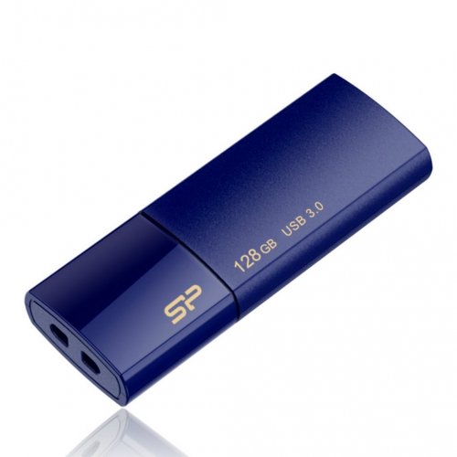 Купить Накопитель Silicon Power Blaze B05 USB 3.0 128GB Deep Blue (SP128GBUF3B05V1D) - цена в Харькове, Киеве, Днепре, Одессе
в интернет-магазине Telemart фото