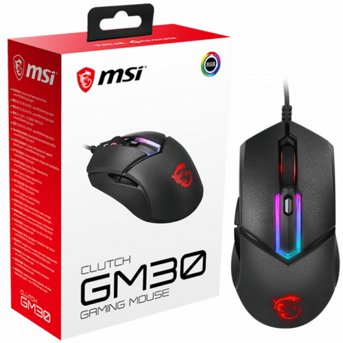 Купити Миша MSI Clutch mouse bandle (GM30/GD30) - ціна в Києві, Львові, Вінниці, Хмельницькому, Франківську, Україні | інтернет-магазин TELEMART.UA фото